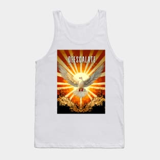 Deescalate: Peaceful and Sustainable Coexistence Tank Top